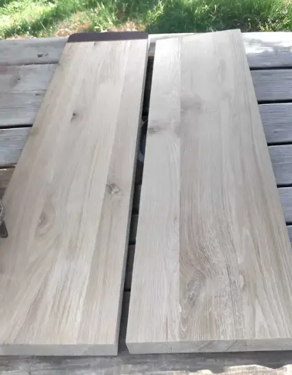 Stopień drewniany dębowy | Trep 120x30x4 cm - zdjecie produktu