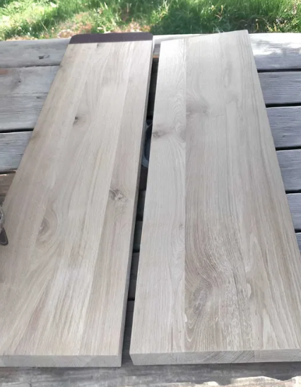 Stopień drewniany dębowy | Trep 100x30x4 cm